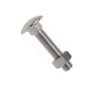 M10 cup head bolts  Manufacturer in India
