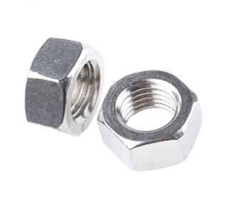 Stainless steel hex nuts Manufacturers in India
