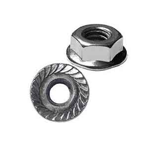 stainless steel flange lock nuts manufacturers in India
